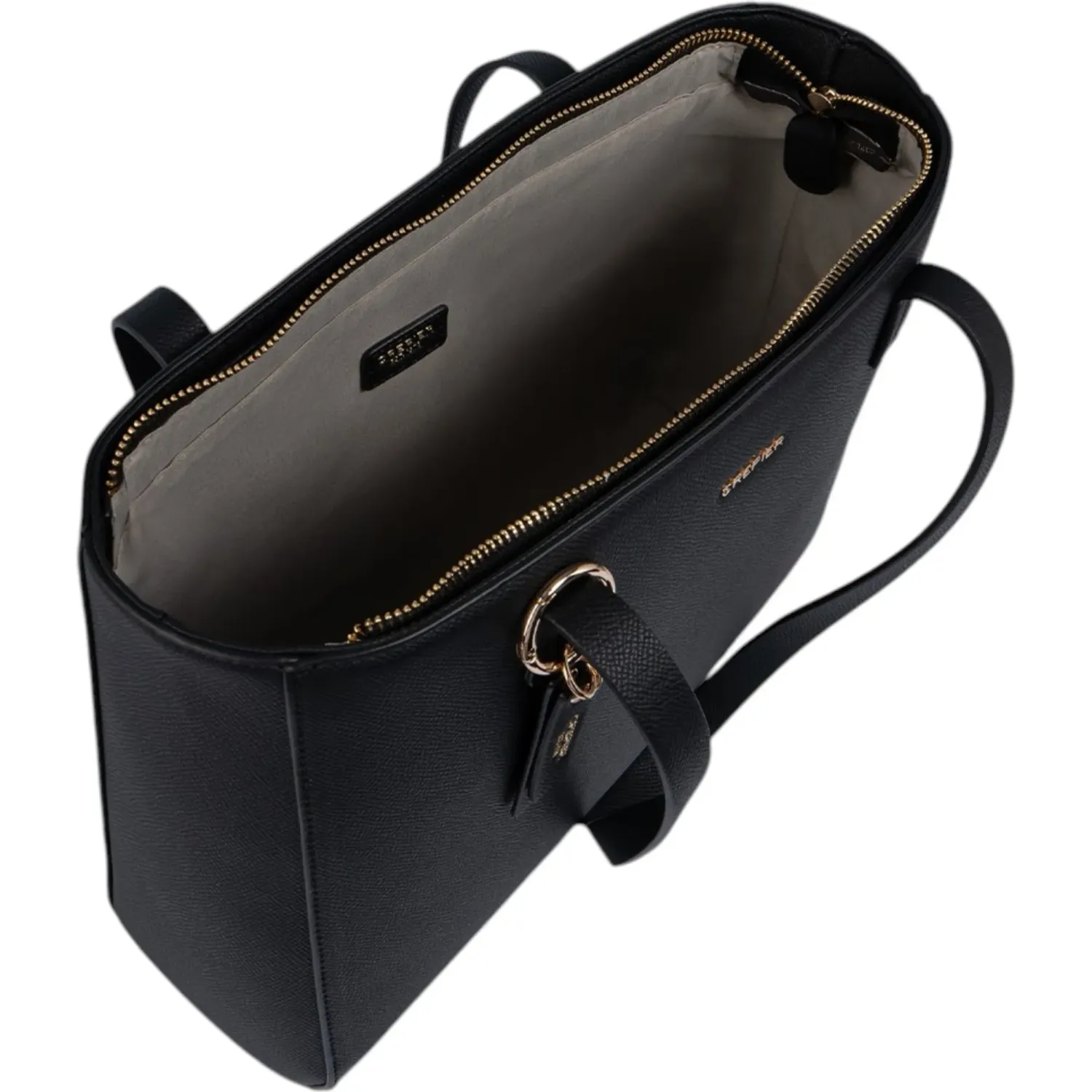 Tote Crepier Mujer Cosima Grande color negro | Platanitos