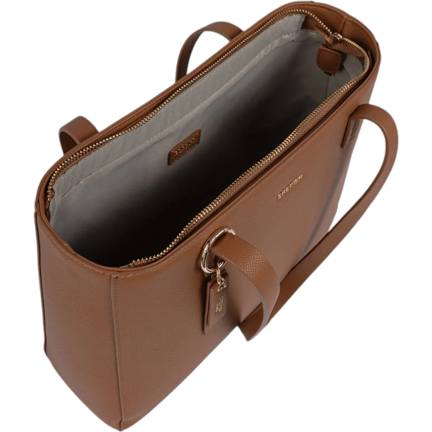 CREPIER Tote Crepier Mujer Cosima Grande color toffee | Platanitos