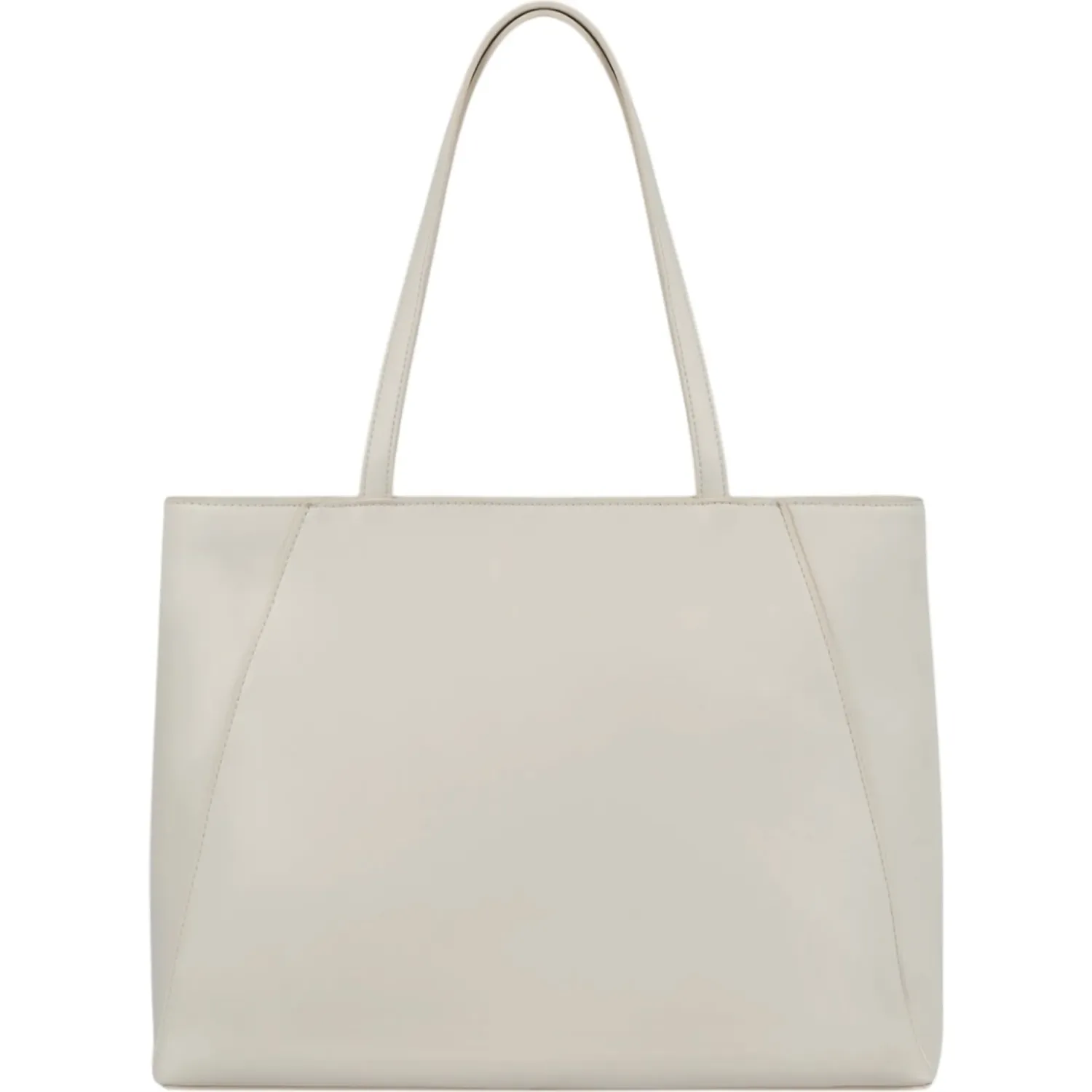 Tote Crepier Mujer Edda Grande color hueso | Platanitos