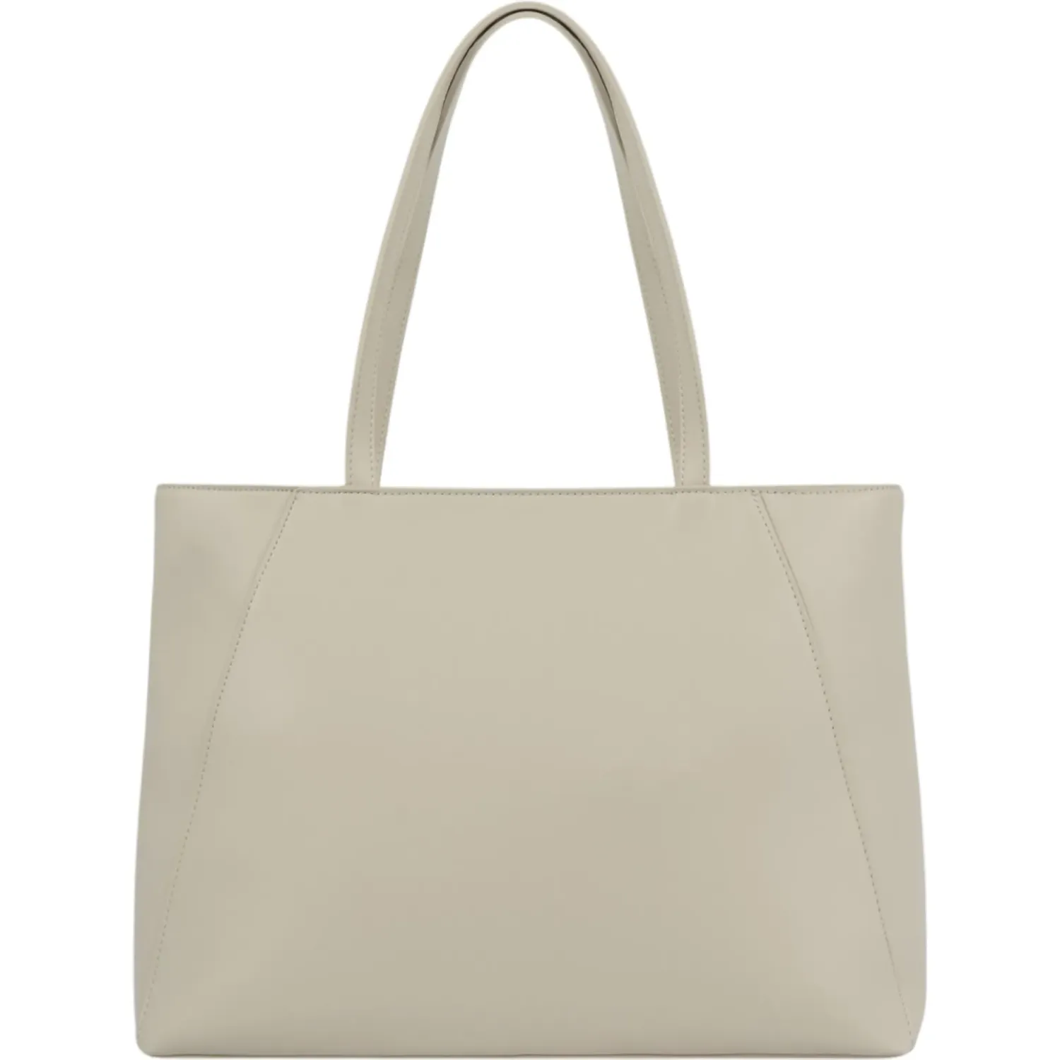 Tote Crepier Mujer Edda Grande color beige | Platanitos