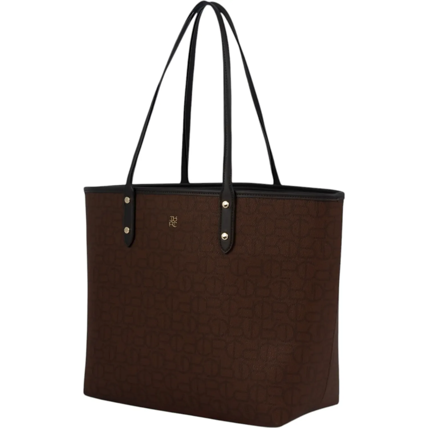 Tote Crepier Mujer Inna Grande color marron oscuro | Platanitos
