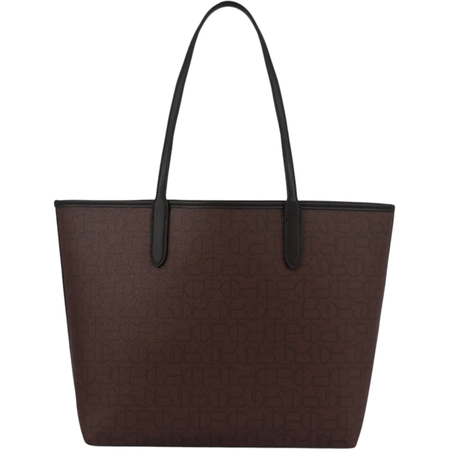 Tote Crepier Mujer Inna Grande color marron oscuro | Platanitos