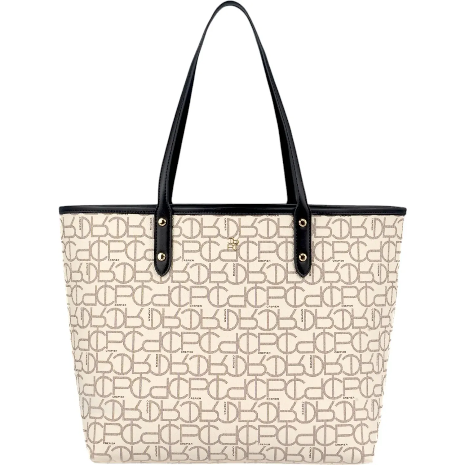 Tote Crepier Mujer Inna Grande color hueso | Platanitos