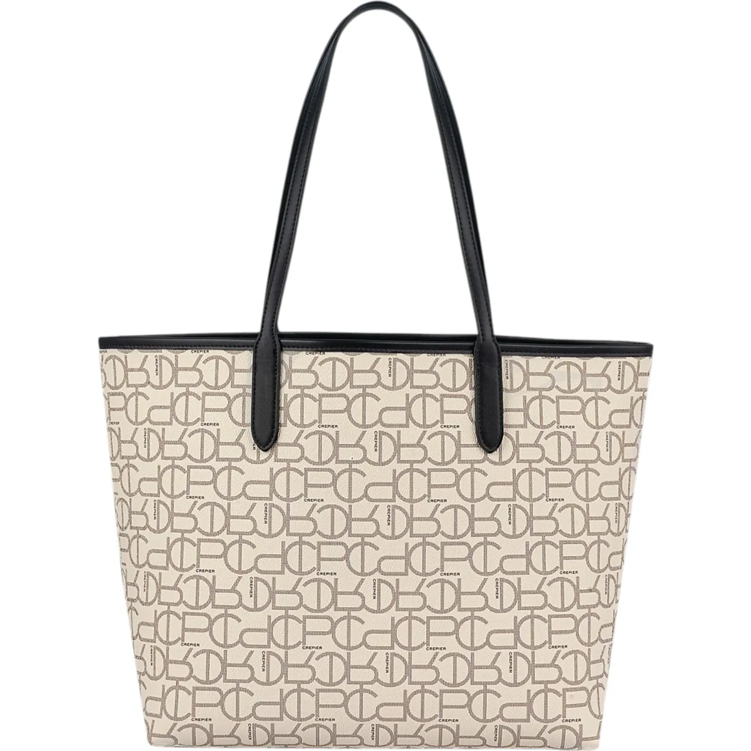 Tote Crepier Mujer Inna Grande color hueso | Platanitos