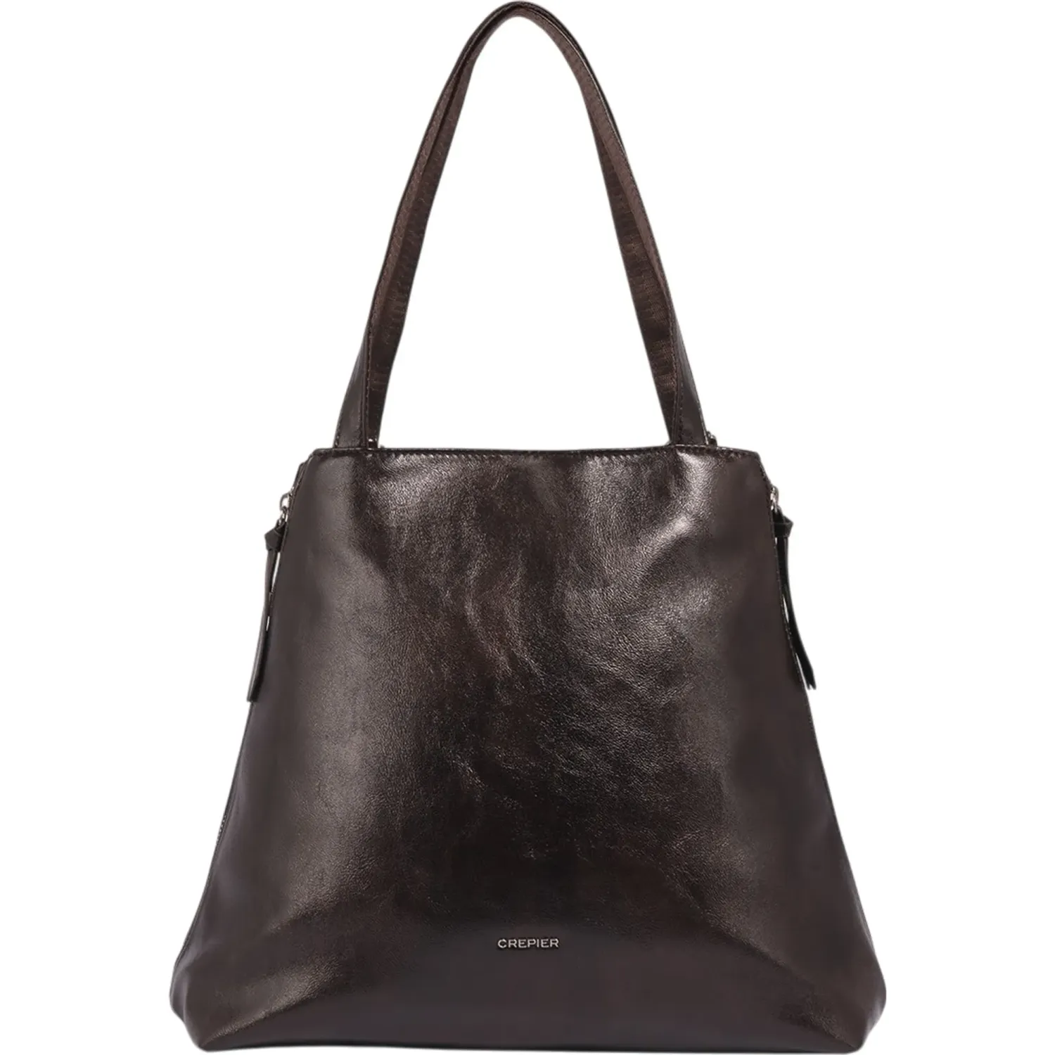 Tote Crepier Mujer Kylie Mediano color marron oscuro | Platanitos