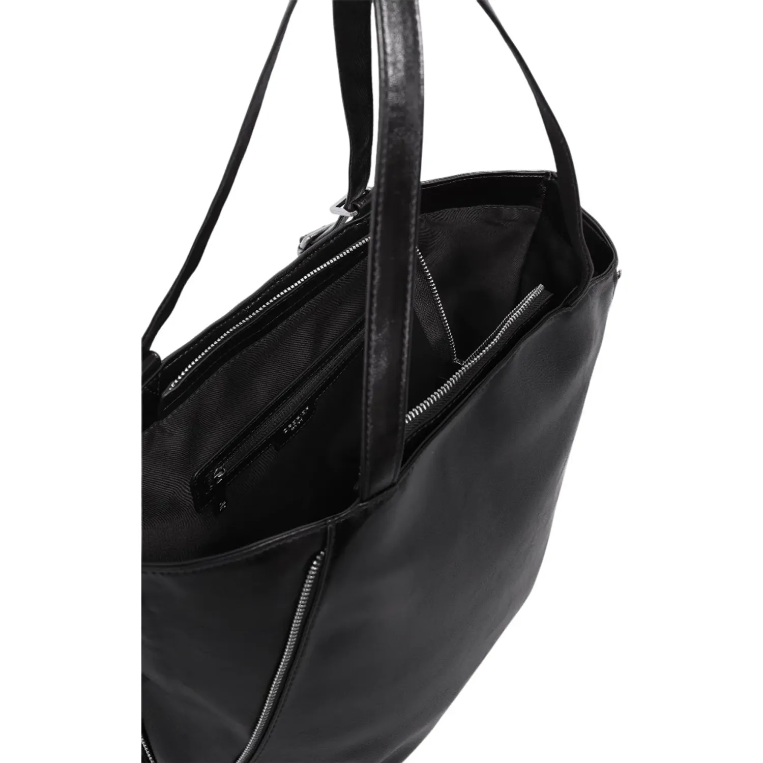 Tote Crepier Mujer Kylie Mediano color negro | Platanitos