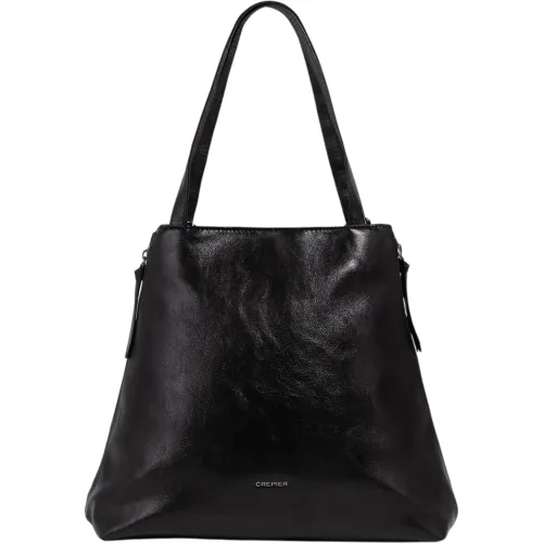 Tote Crepier Mujer Kylie Mediano color negro | Platanitos