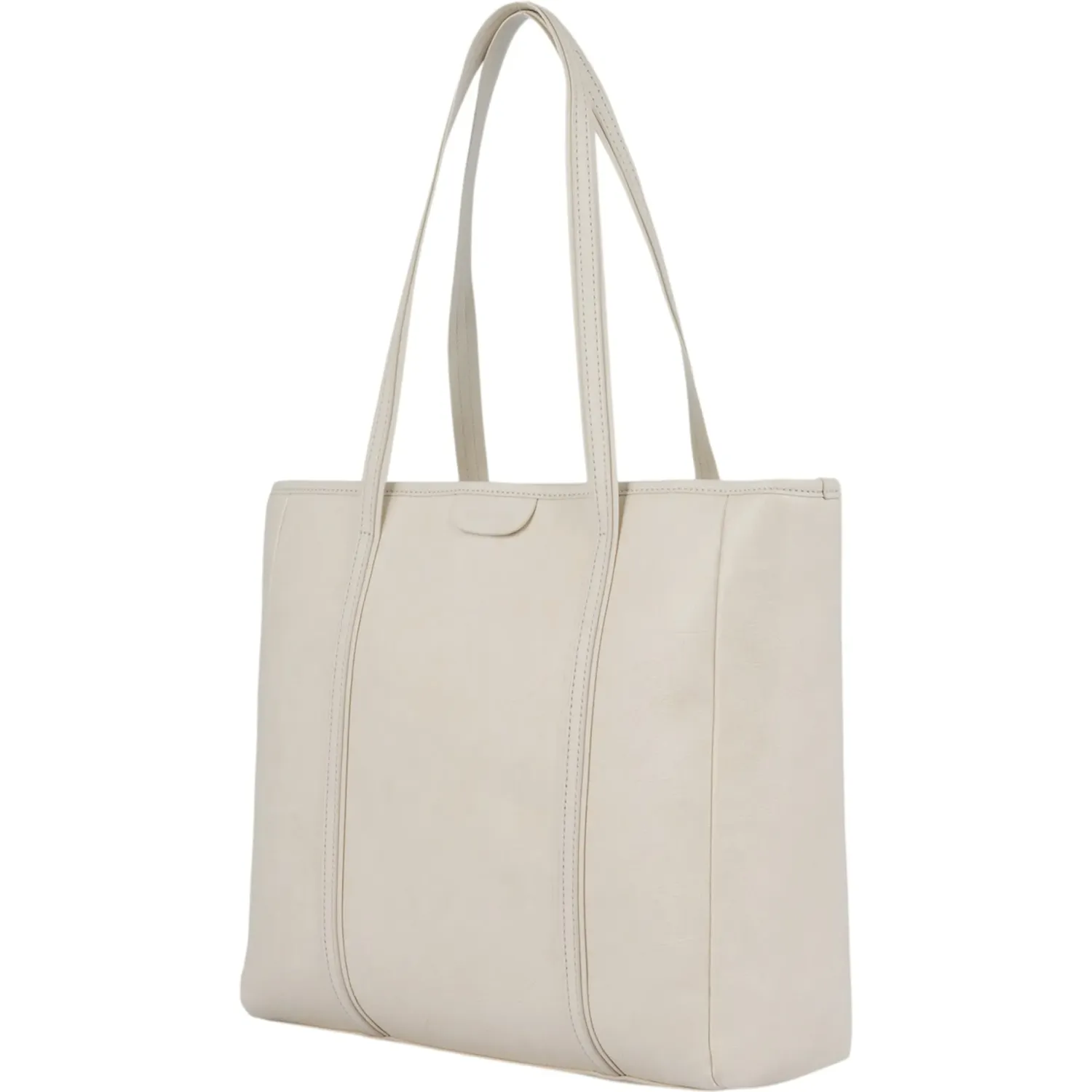 Tote Crepier Mujer Magnolia Grande color hueso | Platanitos