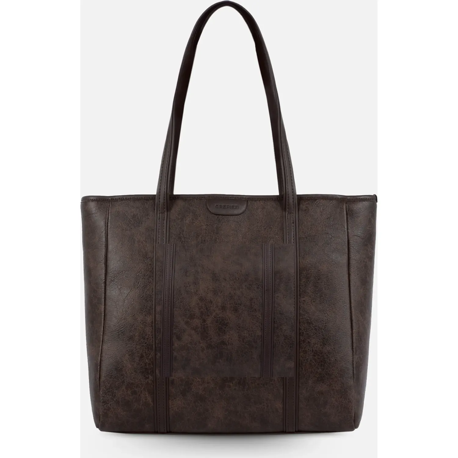 Tote Crepier Mujer Magnolia Grande color marron oscuro | Platanitos