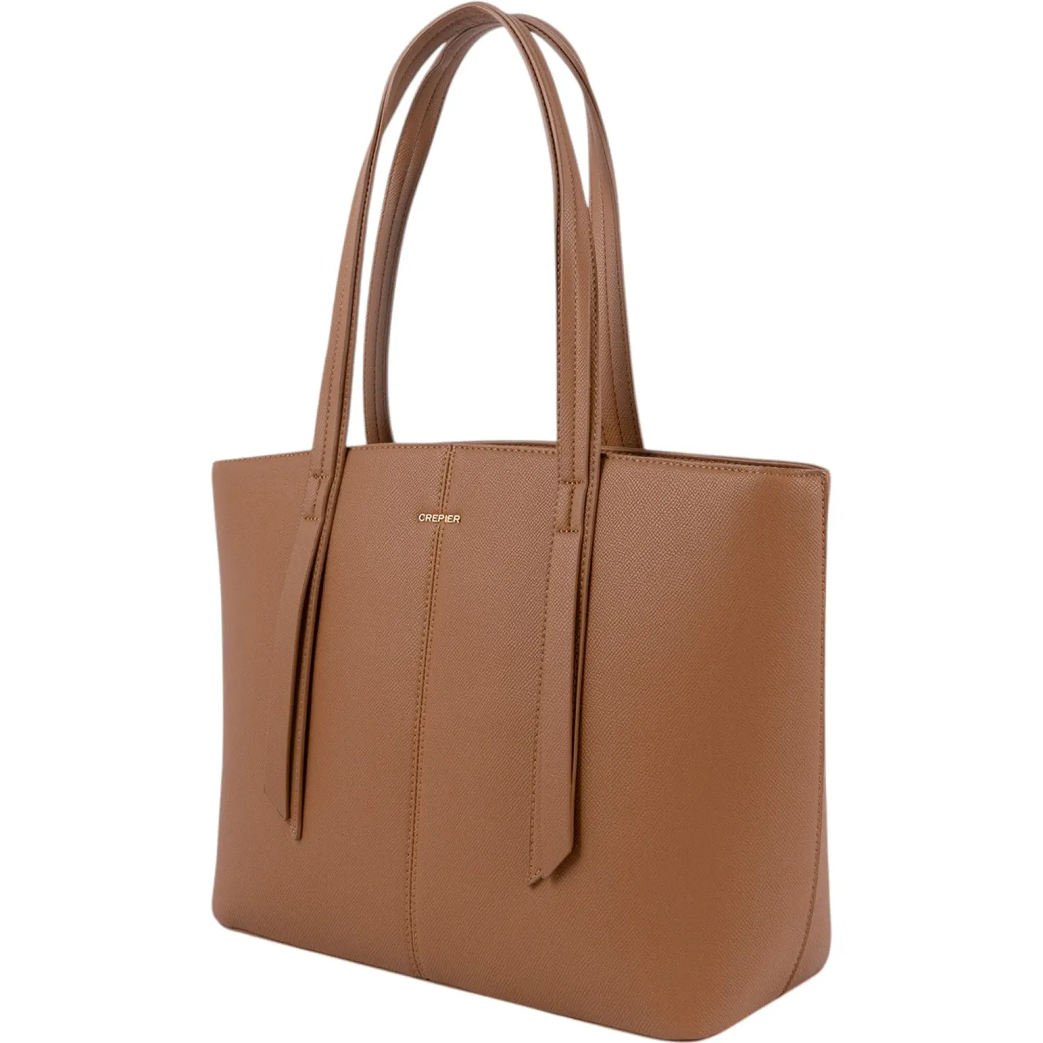 Tote Crepier Mujer Santana Grande color toffee | Platanitos