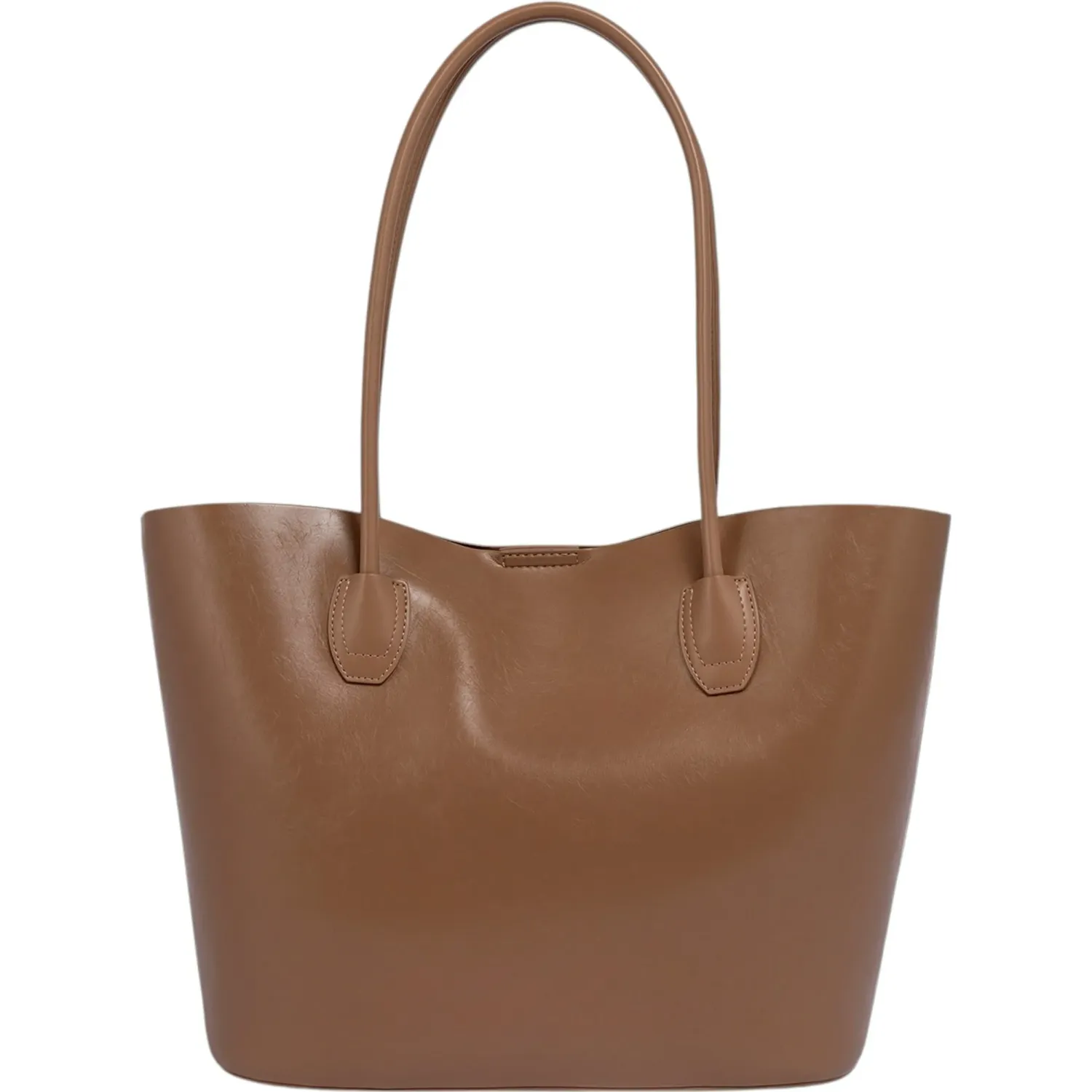 Tote Crepier Mujer Shannon Grande color toffee | Platanitos