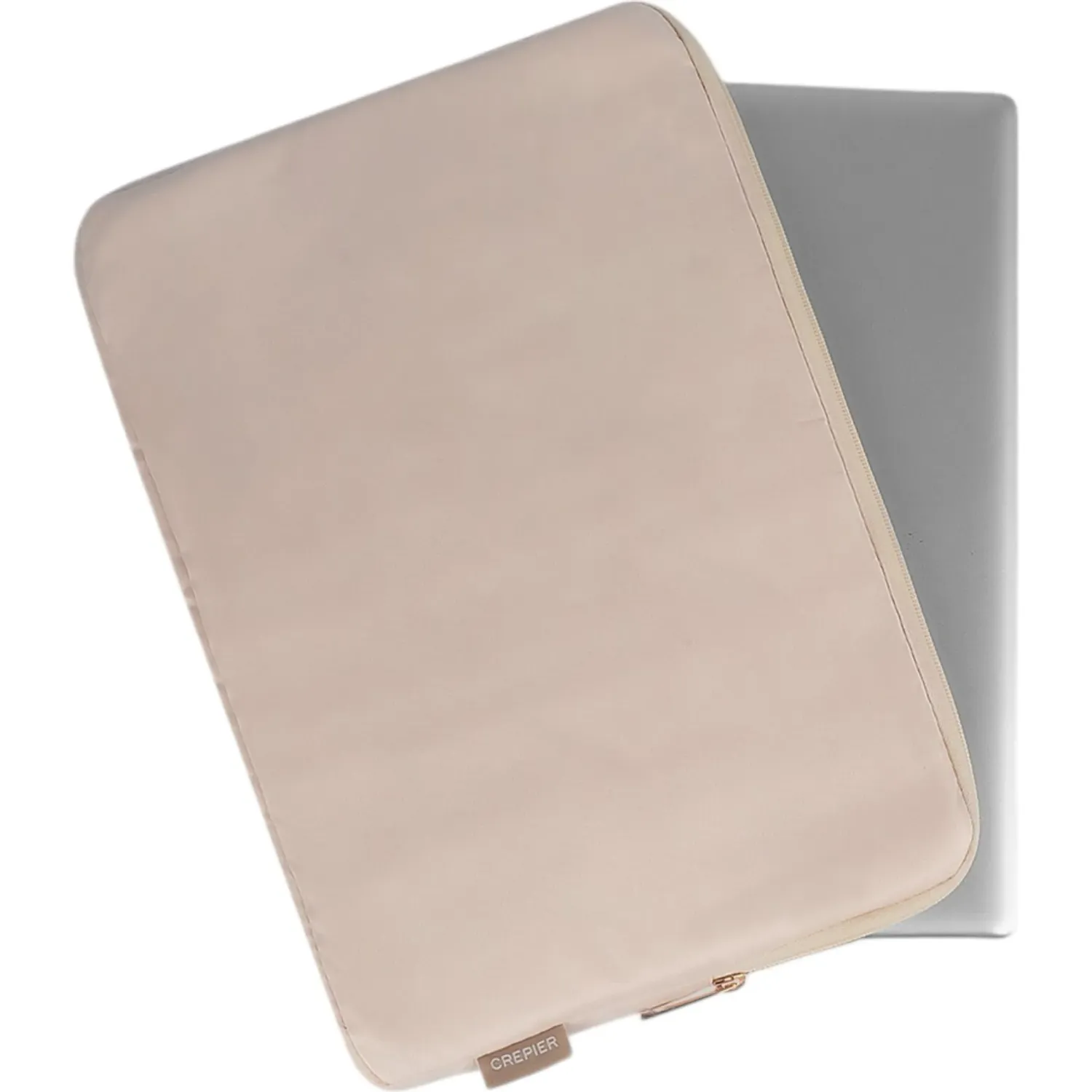 Tote Crepier Mujer Talía Grande color vainilla | Platanitos