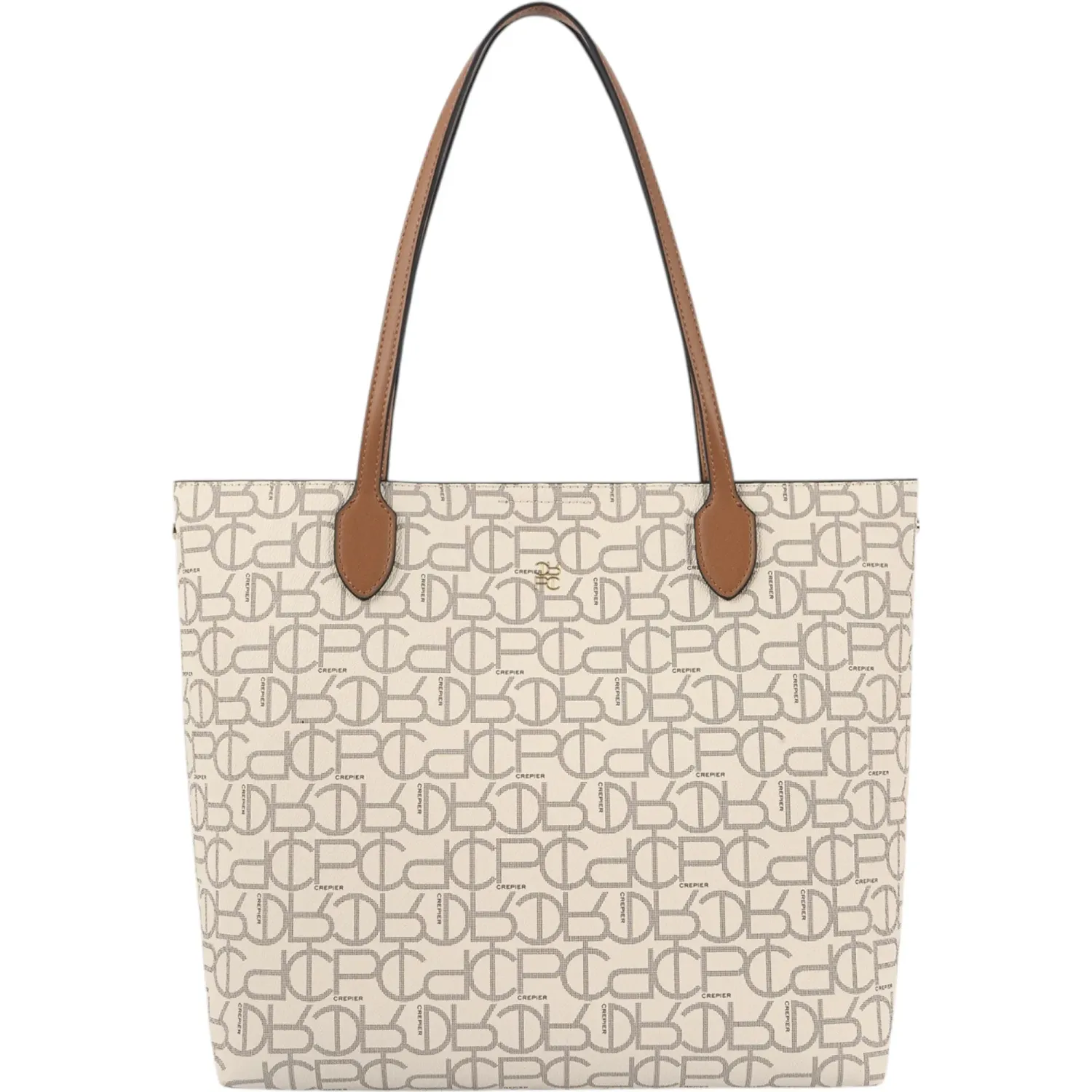 Tote Crepier Mujer Thais Grande color hueso | Platanitos