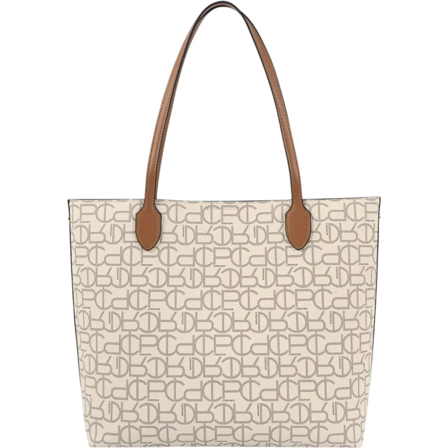 Tote Crepier Mujer Thais Grande color hueso | Platanitos