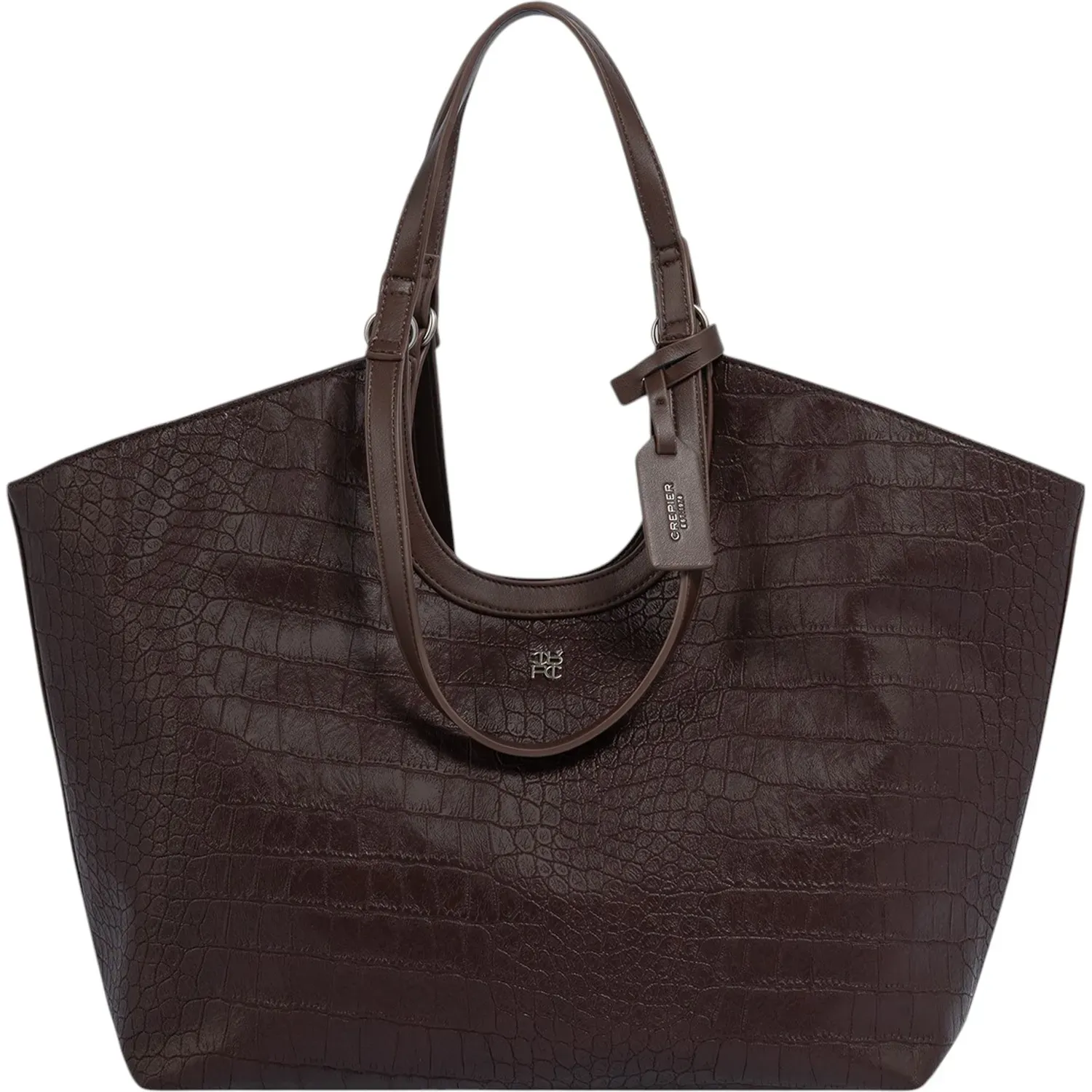 Tote Crepier Mujer Tina Grande color marrón | Platanitos