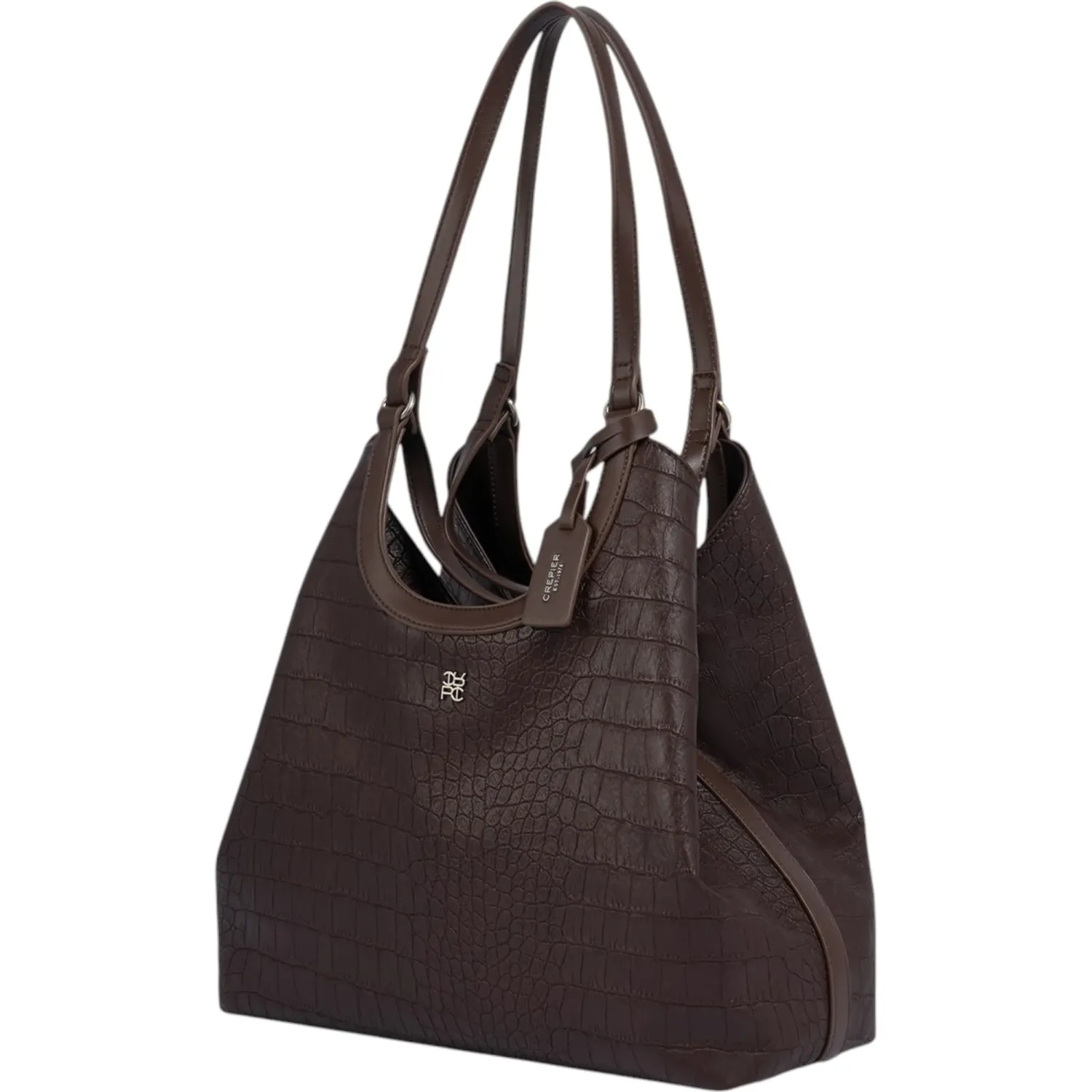 Tote Crepier Mujer Tina Grande color marrón | Platanitos