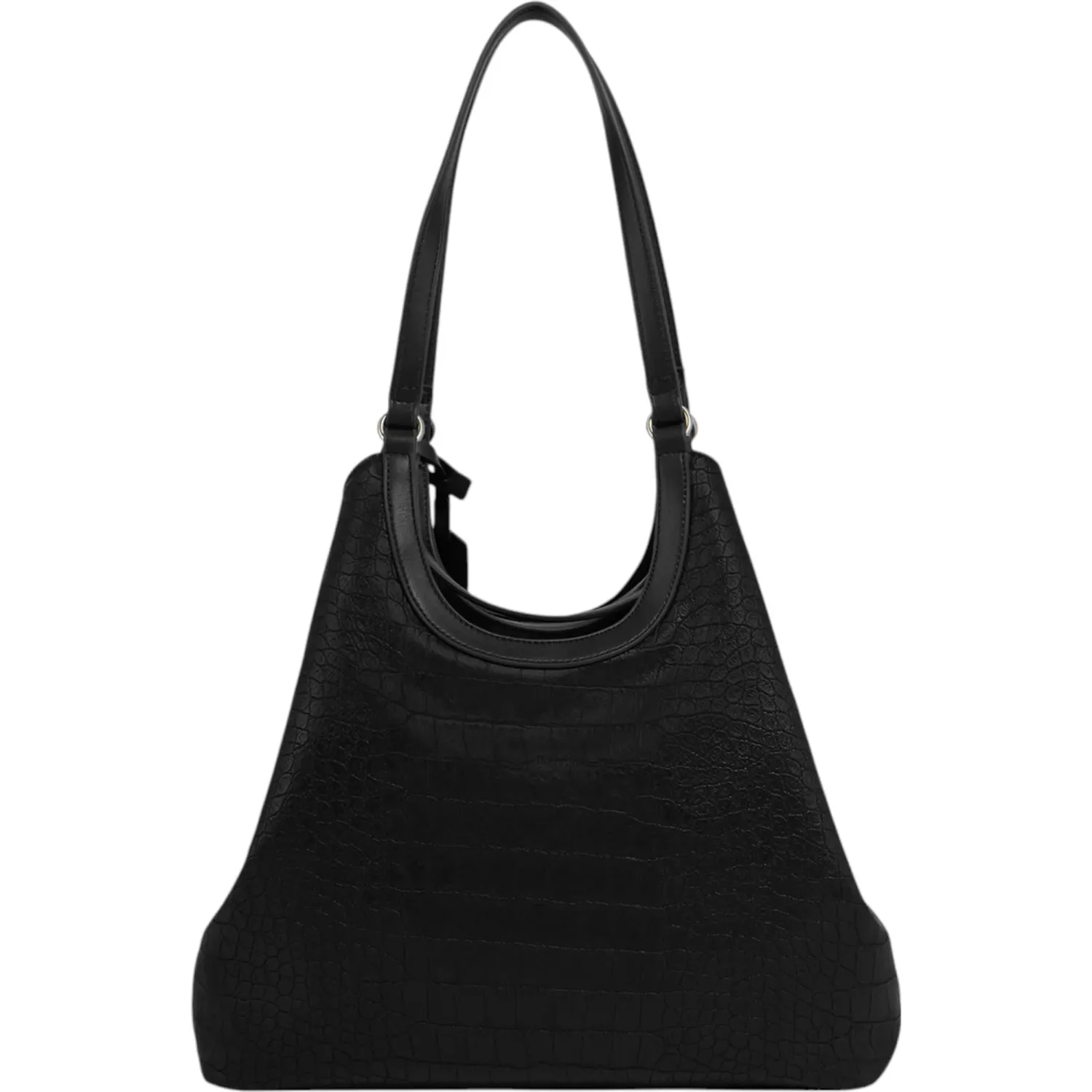 Tote Crepier Mujer Tina Grande color negro | Platanitos