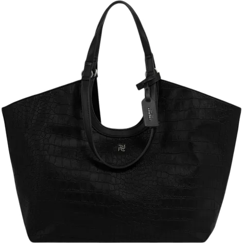 Tote Crepier Mujer Tina Grande color negro | Platanitos