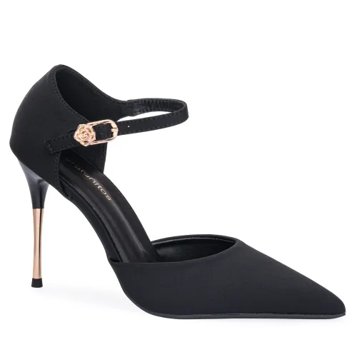 Calzado Platanitos Vestir Dama Cv Gala color negro | Platanitos