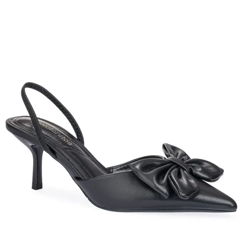 Calzado Platanitos Vestir Dama Cv Egle color negro | Platanitos