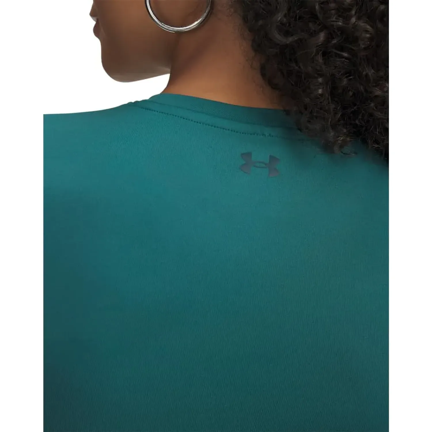Polo Under Armour Training Mujer Motion Fitted color teal | Platanitos
