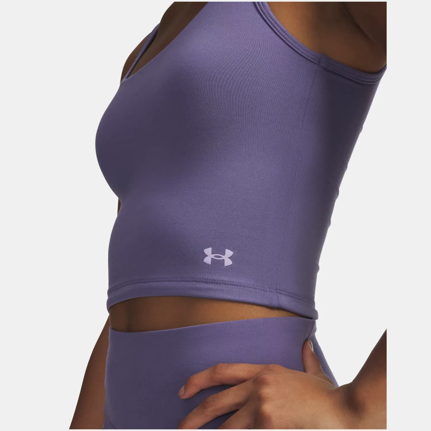 Bividi Under Armour Training Mujer Motion Tank color morado | Platanitos