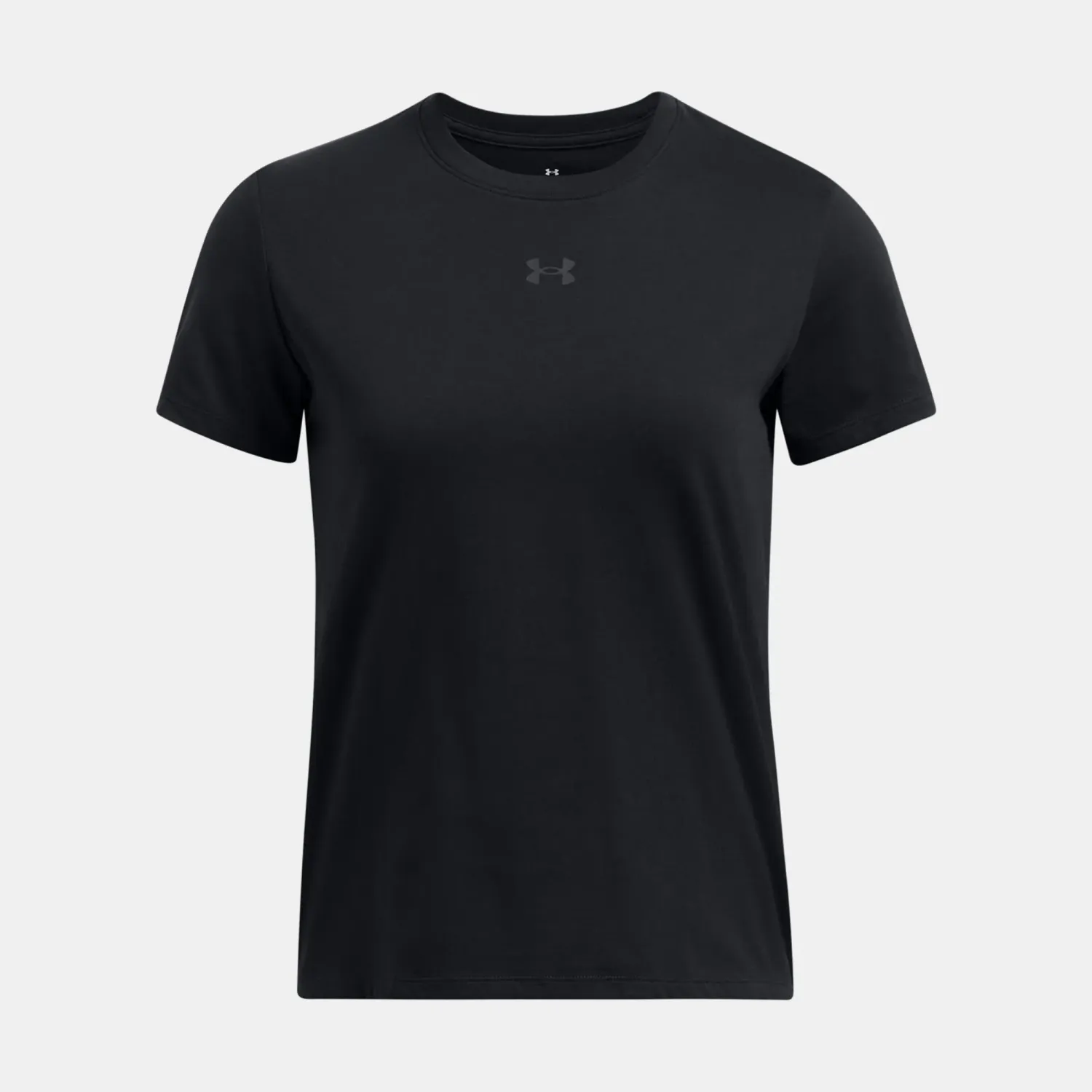 Polo Under Armour Training Mujer Simple Branded Ss color negro | Platanitos