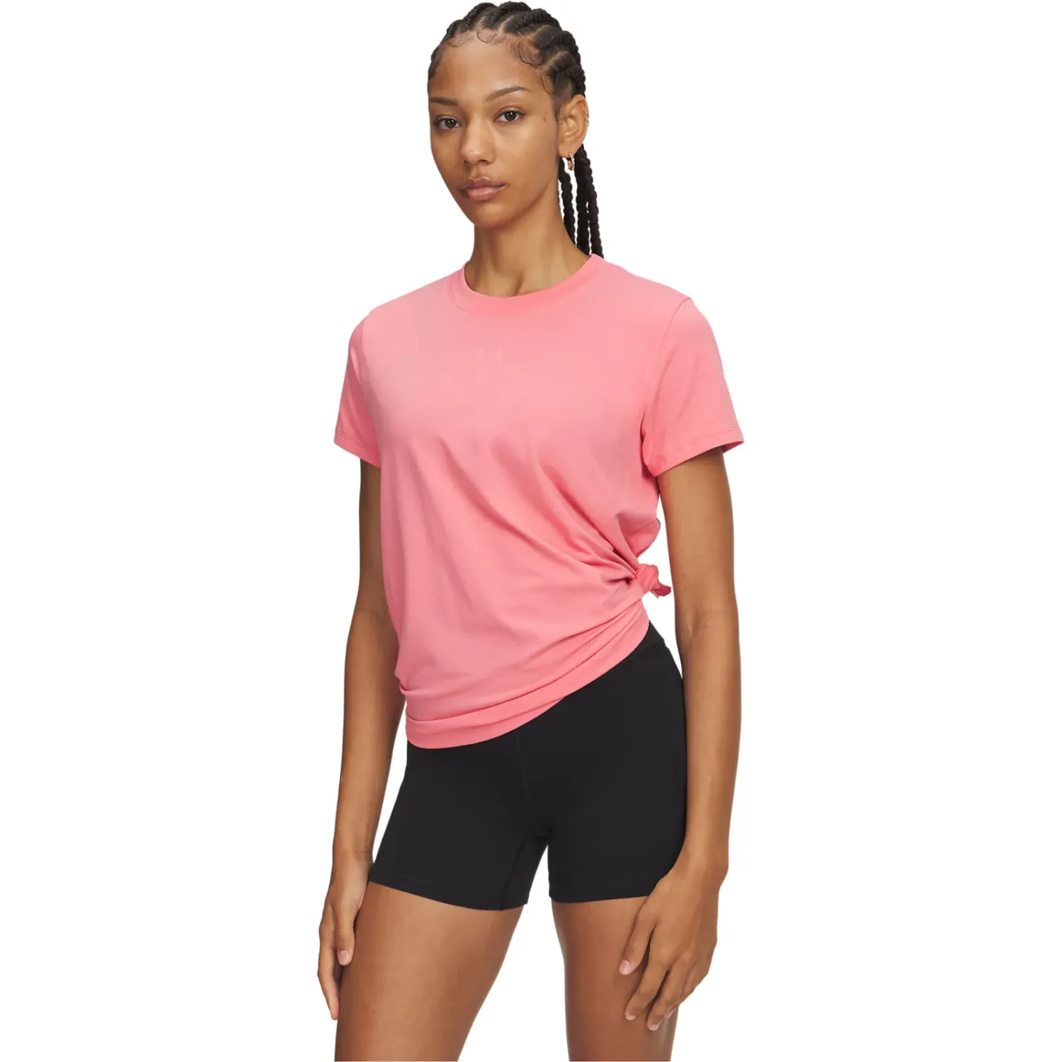 Polo Under Armour Training Mujer Campus Core color rosado | Platanitos