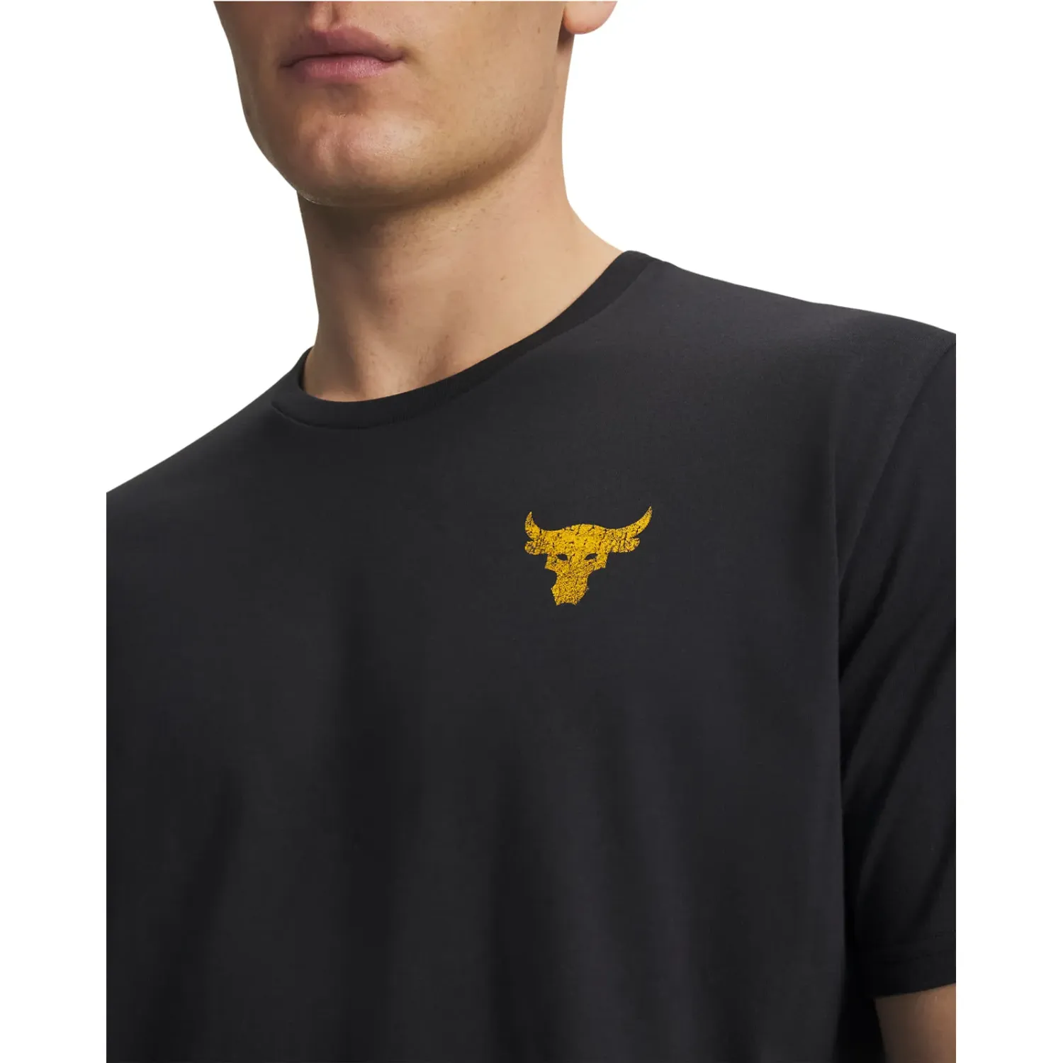 Polo Under Armour Urbano Hombre Project Rock Rents Due color negro | Platanitos