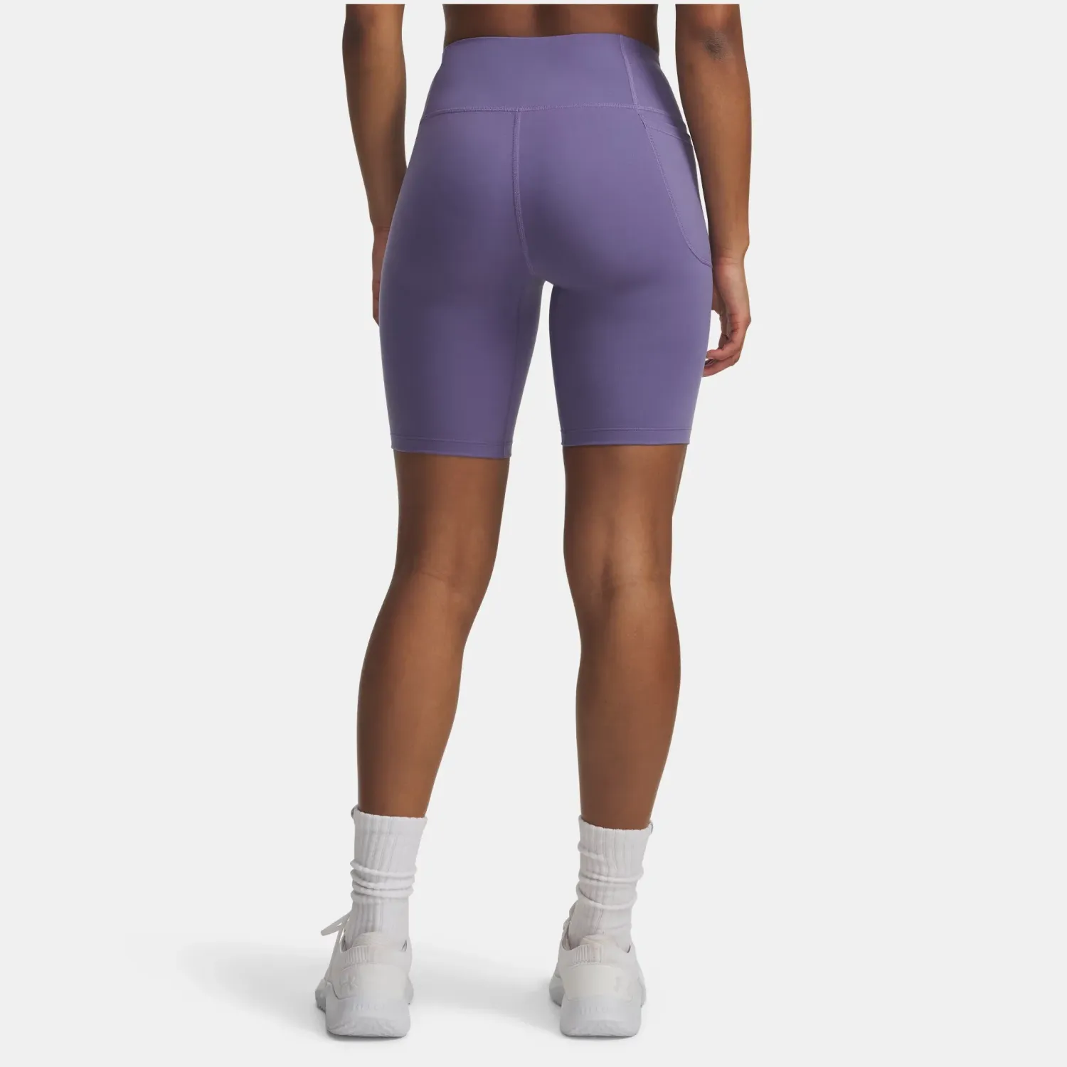 Under Armour Short Under Armour Biker Training Mujer Motion color morado | Platanitos