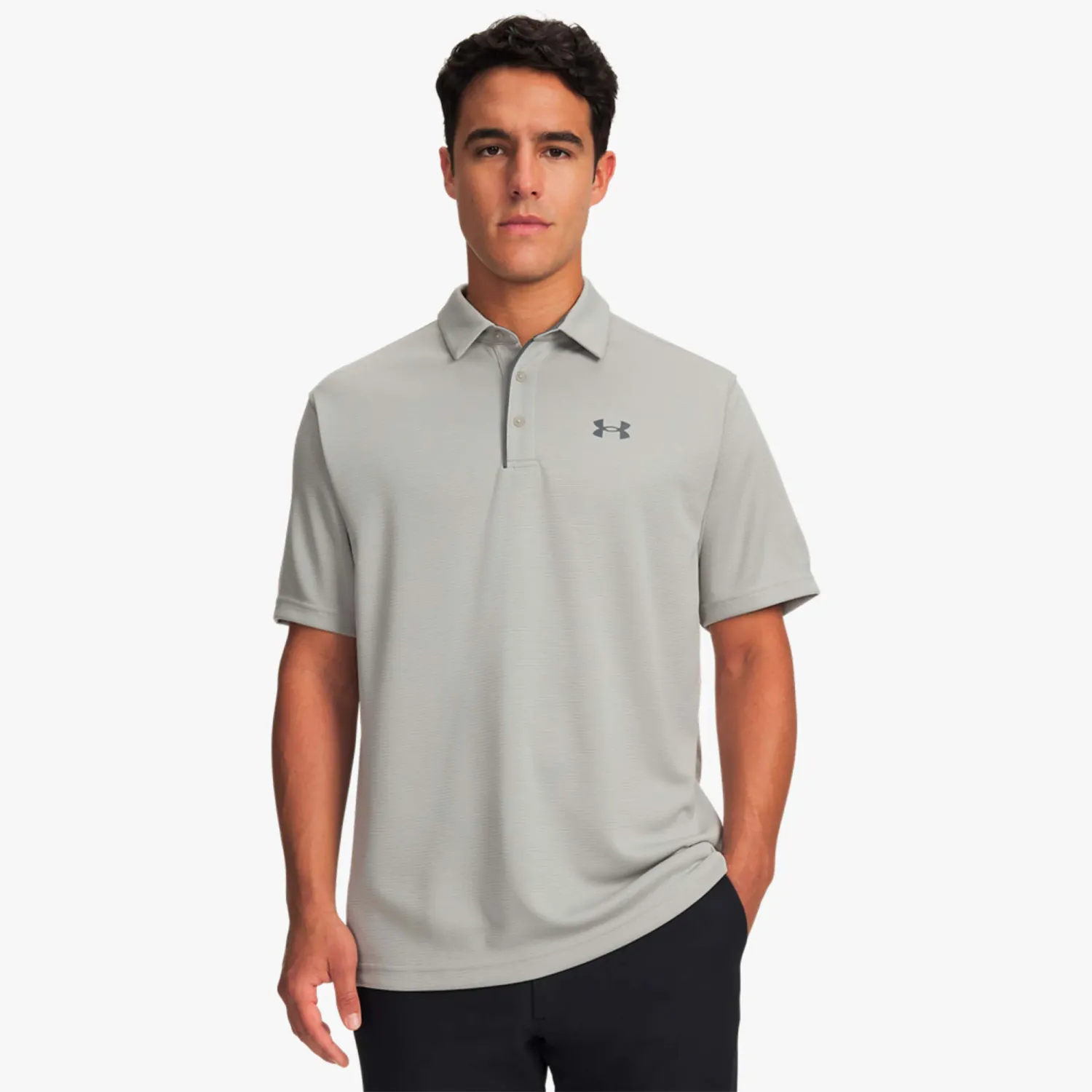 Polo Under Armour Camisero Golf Hombre Tech Polo color gris | Platanitos