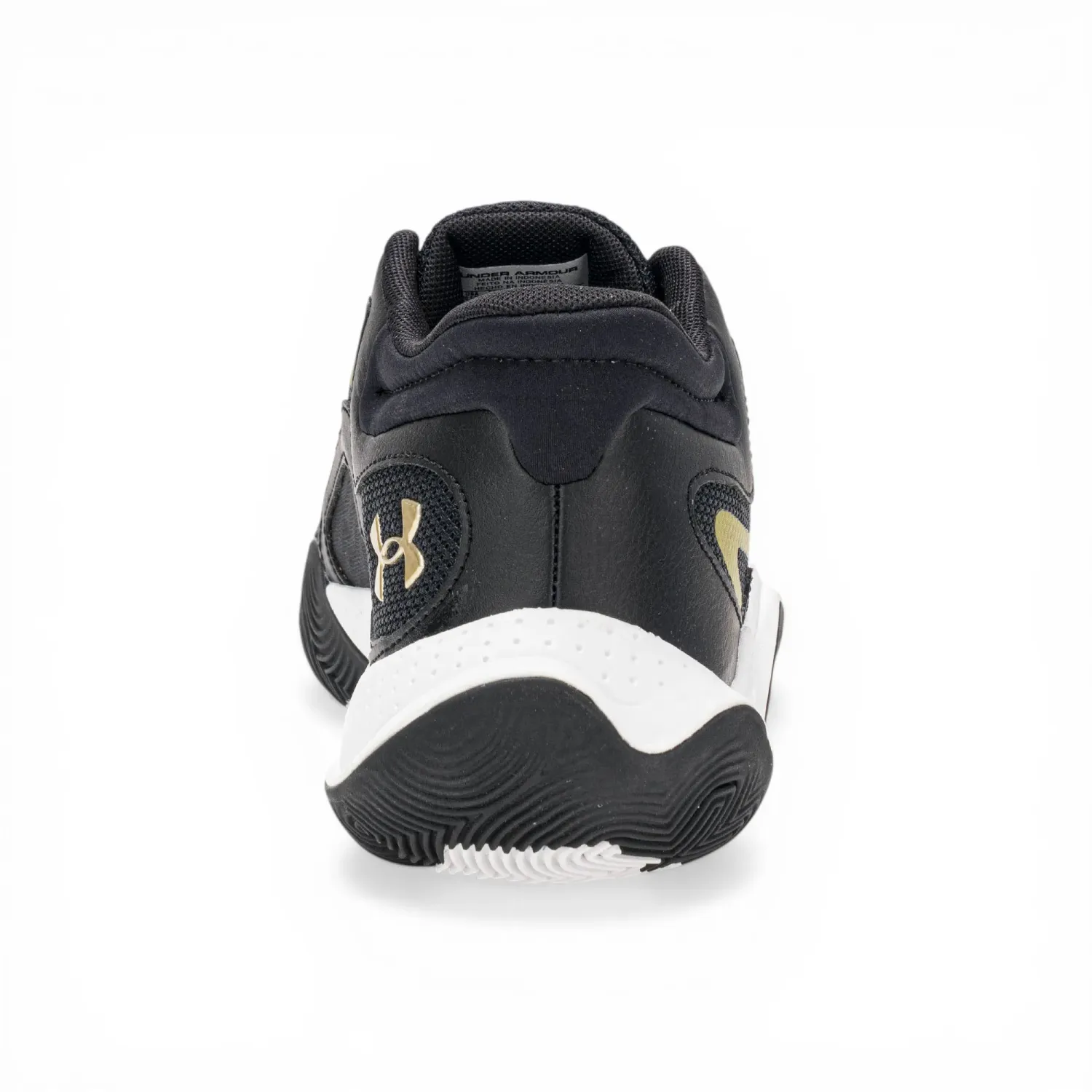 Zapatillas Under Armour De Basquet Hombre Adulto Jet 25 color negro / amarillo | Platanitos