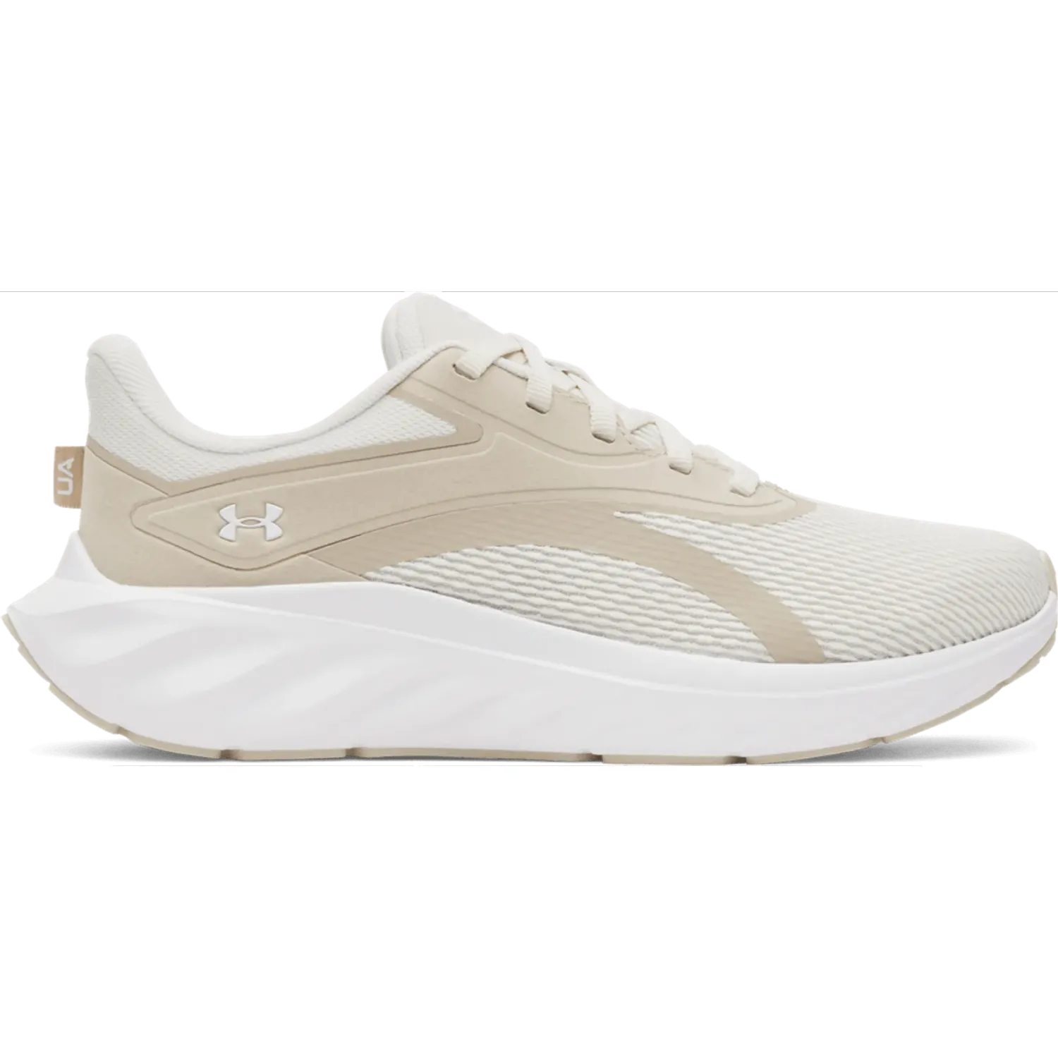 Under Armour Zapatillas Under Armour Runing Mujer Charged + Ascend color blanco / beige | Platanitos
