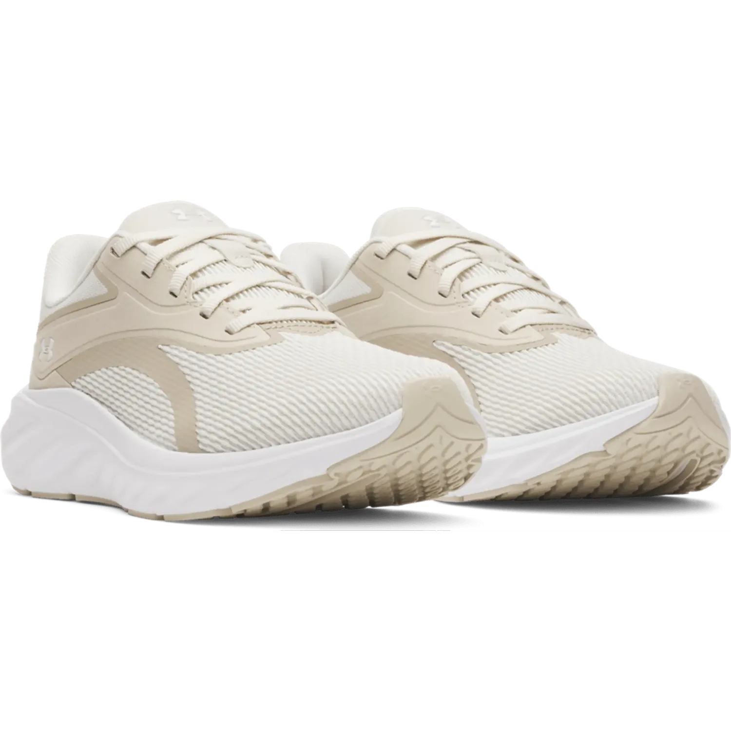 Under Armour Zapatillas Under Armour Runing Mujer Charged + Ascend color blanco / beige | Platanitos