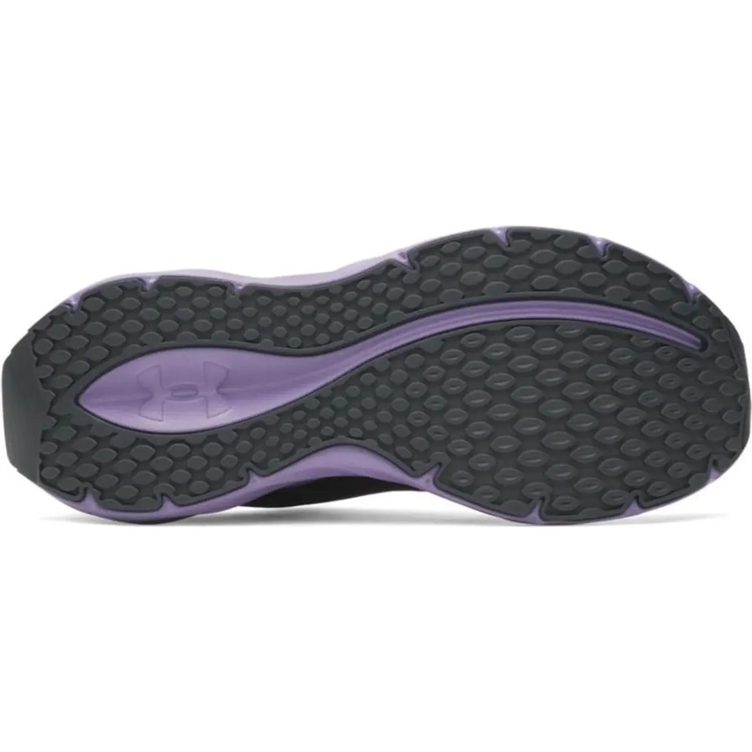 Zapatillas Under Armour Runing Mujer Charged + Ascend color negro / morado | Platanitos