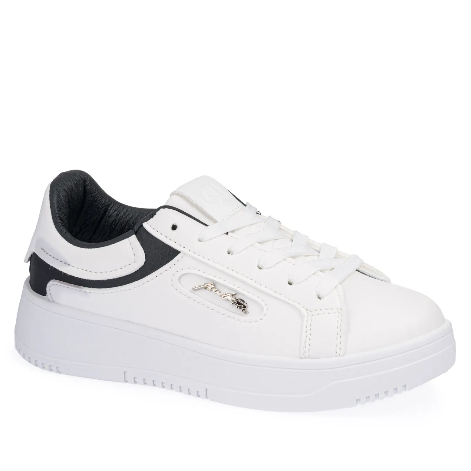 Just4u Zapatilla Just4U Dama Z Aria color blanco / negro | Platanitos