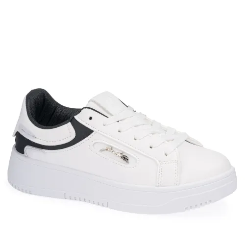 Zapatilla Just4U Dama Z Aria color blanco | Platanitos