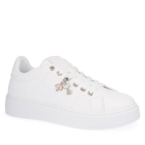 Zapatilla Just4U Dama Z Coco color blanco | Platanitos