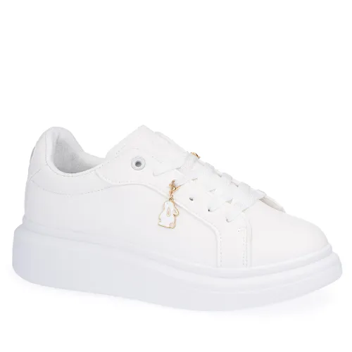Zapatilla Just4U Dama Z Oreo color blanco | Platanitos