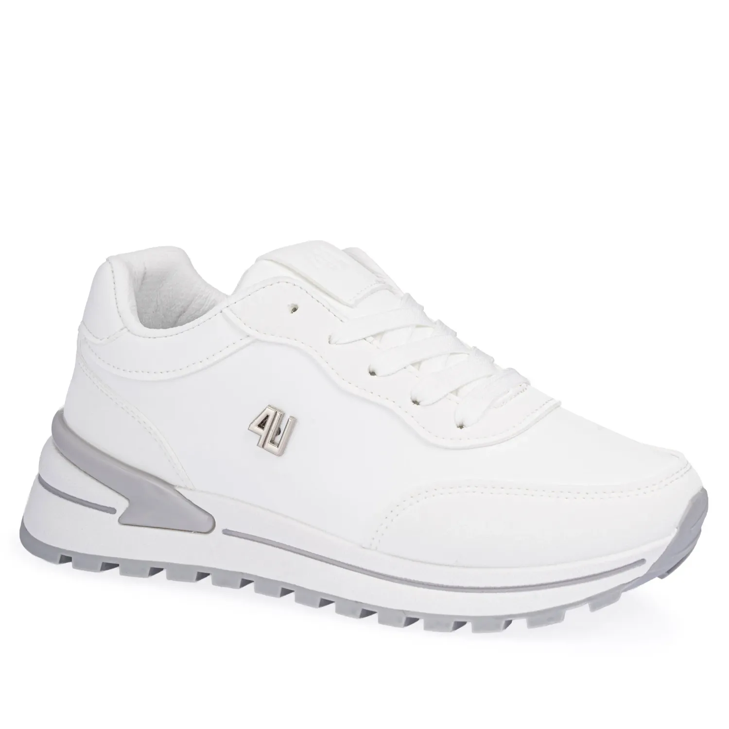 Zapatilla Just4U Dama Z Kira color blanco | Platanitos