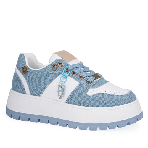 Zapatilla Just4U Dama Z Sarai color blanco | Platanitos