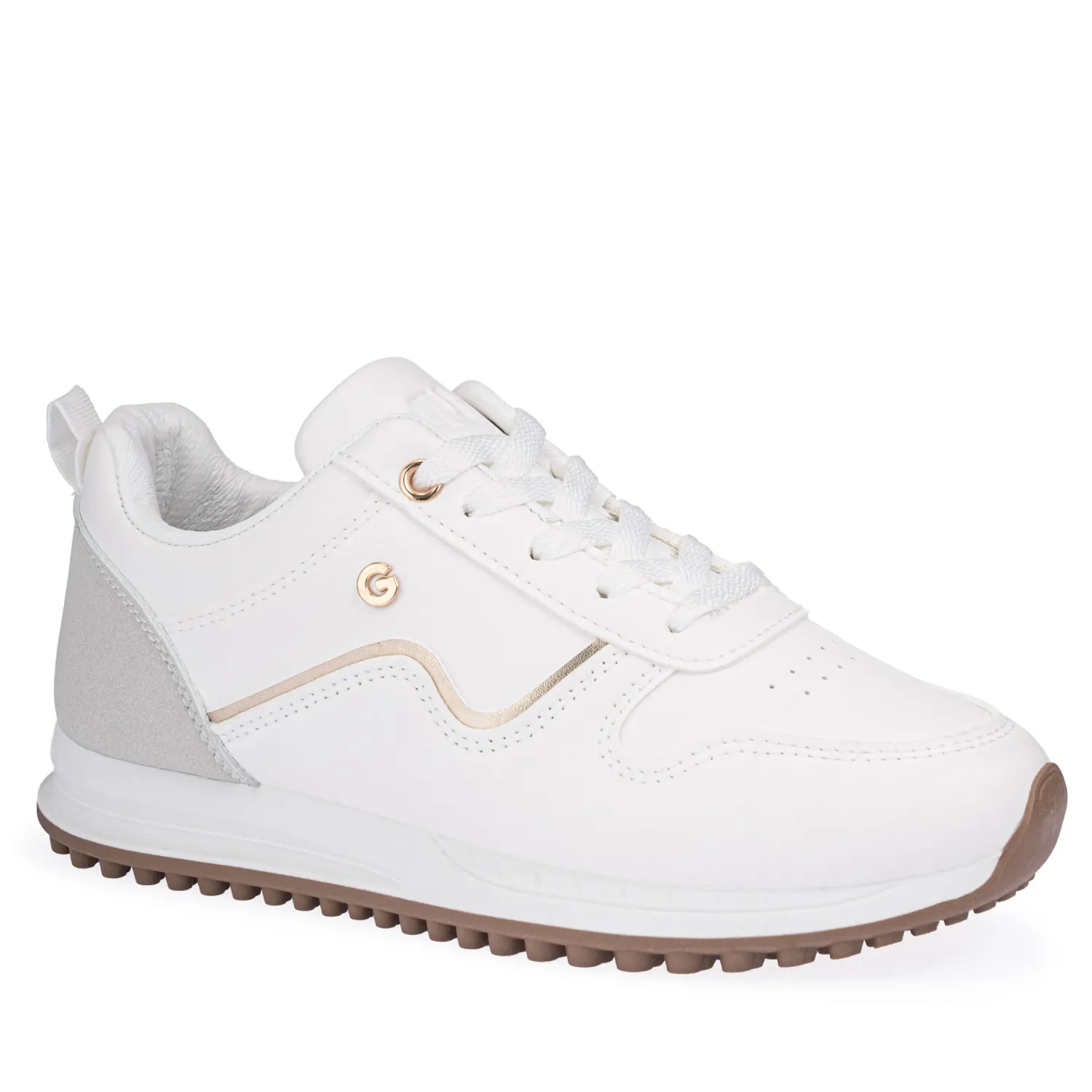 Zapatilla Just4U Dama Z Alyah color blanco | Platanitos