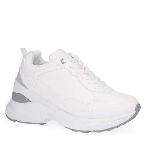 Zapatilla Just4U Dama Zw Isis color blanco | Platanitos