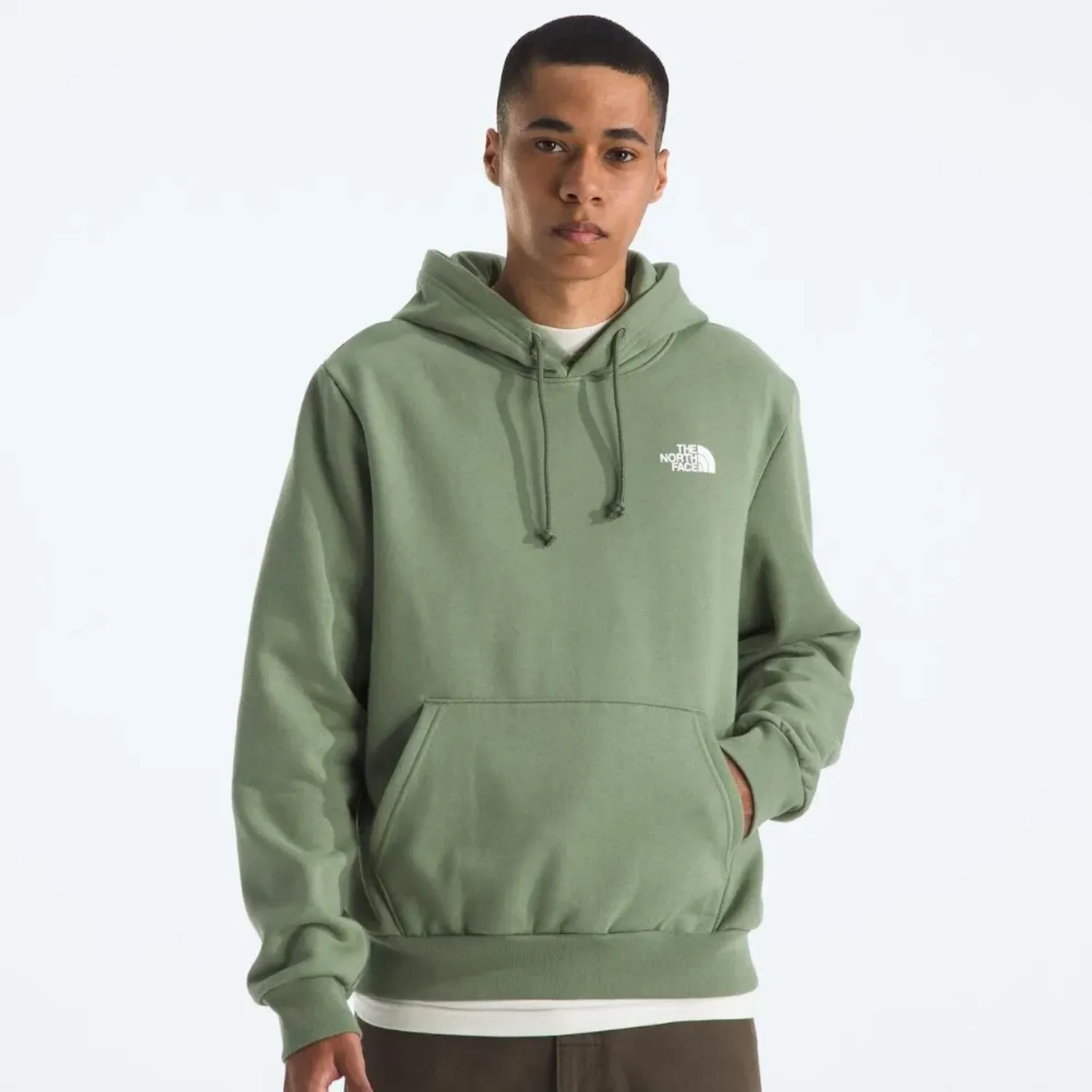 Polera The North Face Urbana Hombre Evolution Box Nse color verde | Platanitos