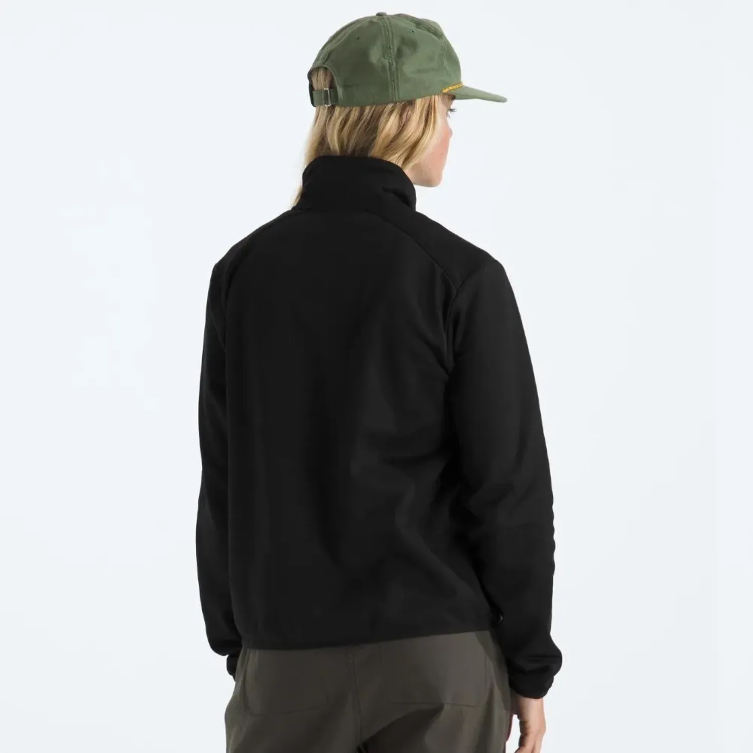 Casaca The North Face Urbana Mujer Tnf Performance Fleece Full Zip color negro | Platanitos