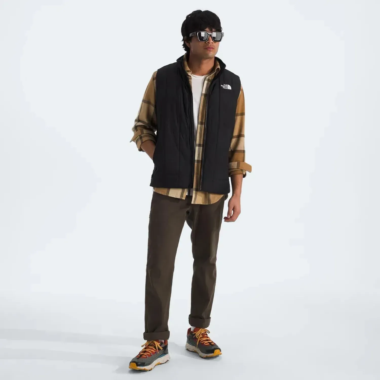 Chaleco The North Face Urbano Hombre Junction Insulated color negro | Platanitos