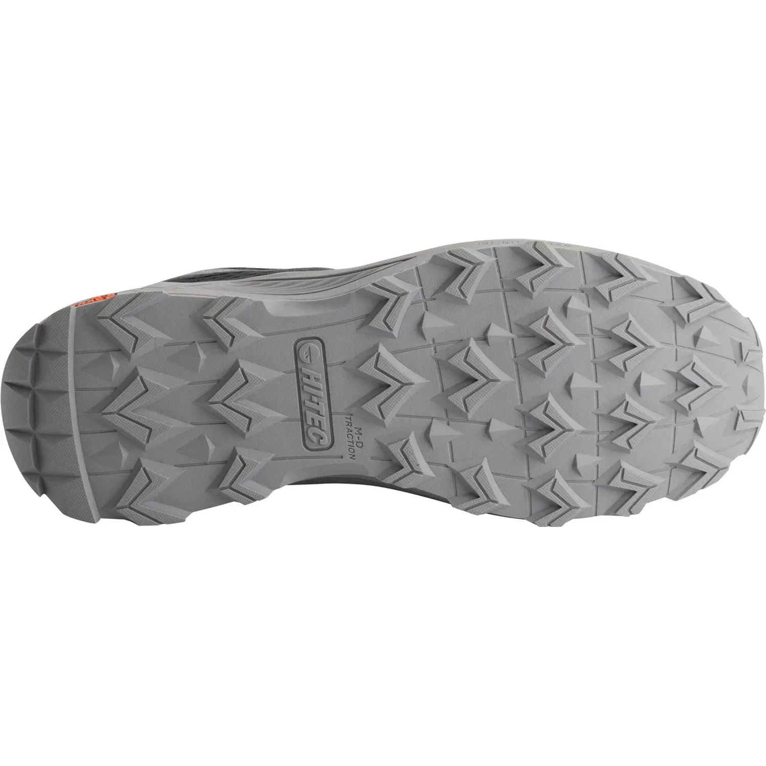 Zapatillas Hi-Tec Trail Running Hombre Flash Trail color gris | Platanitos