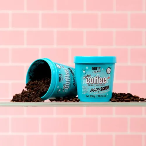 DIRTY WORKS Dw 5 Oils Coffee Body Scrub 300g