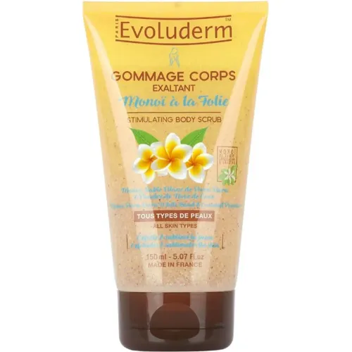 Evo Evoluderm Body Scrub Monoi Stimulating 150ml color beige | Platanitos