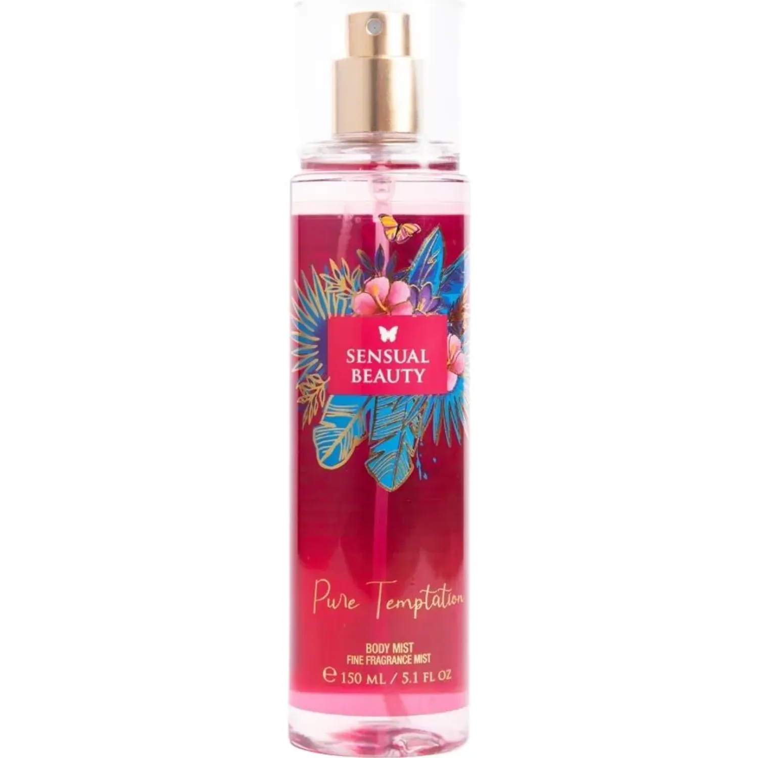 Sb Sensual Beauty Body Mist Pure Temptation150ml color fucsia | Platanitos